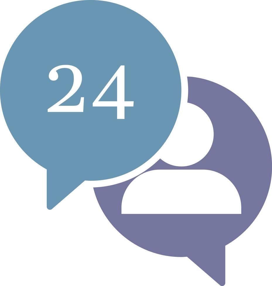 communication, consulting color icon vector