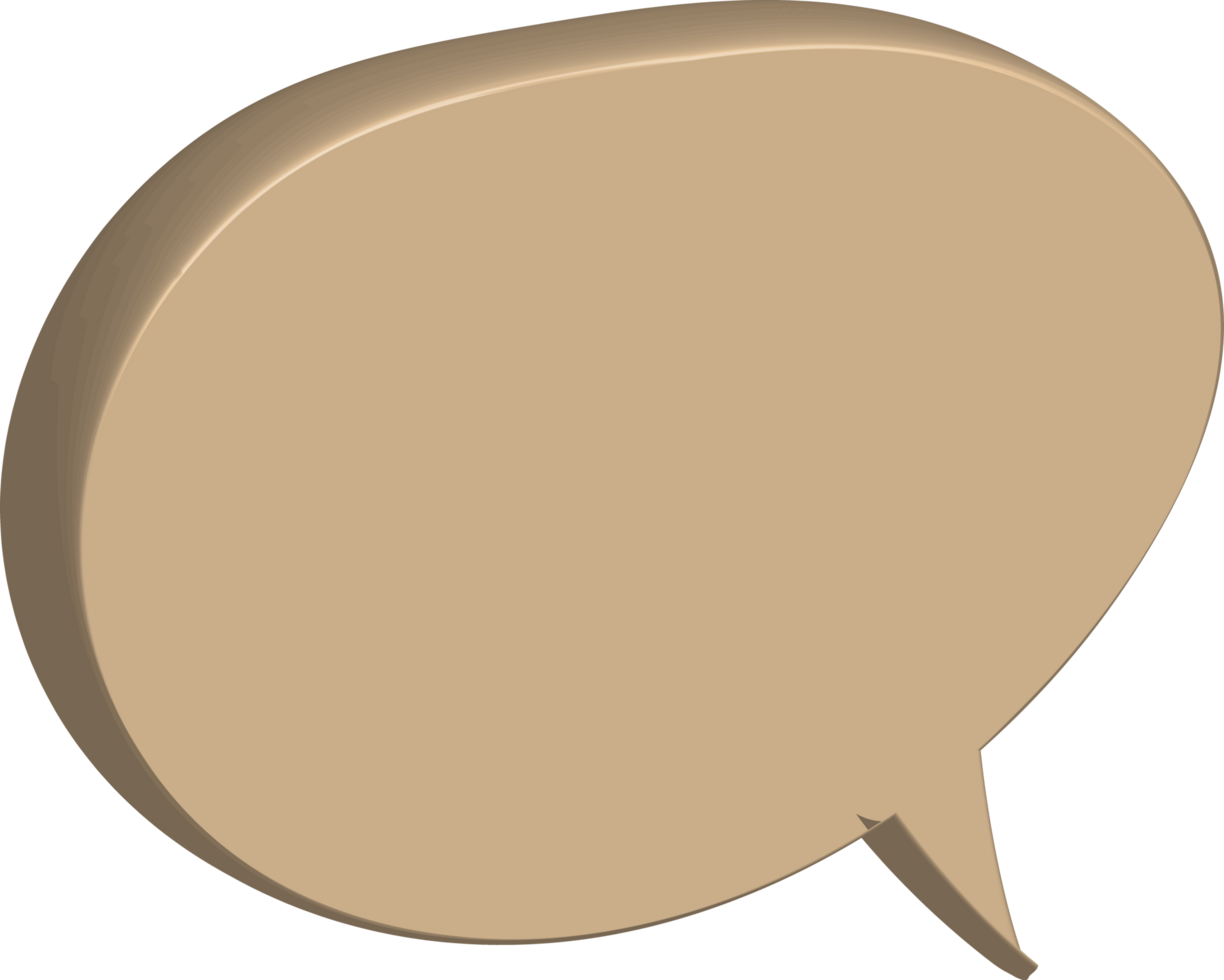 ícone de recorte de bolha de fala png