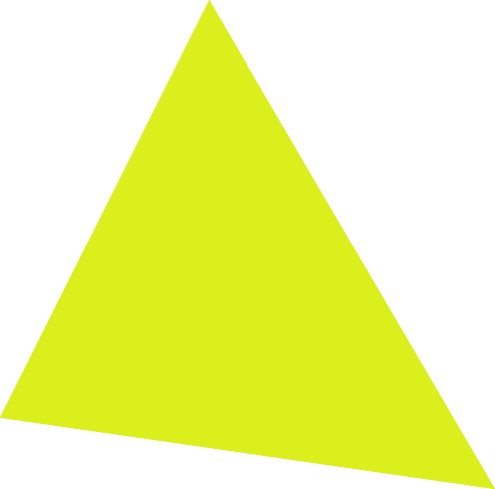 triangle design illustration isolated on transparent background png