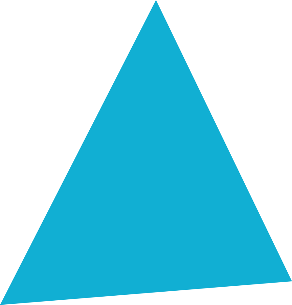 triangle design illustration isolated on transparent background png