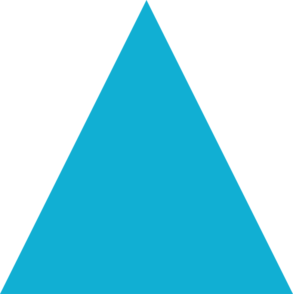 triangle design illustration isolated on transparent background png