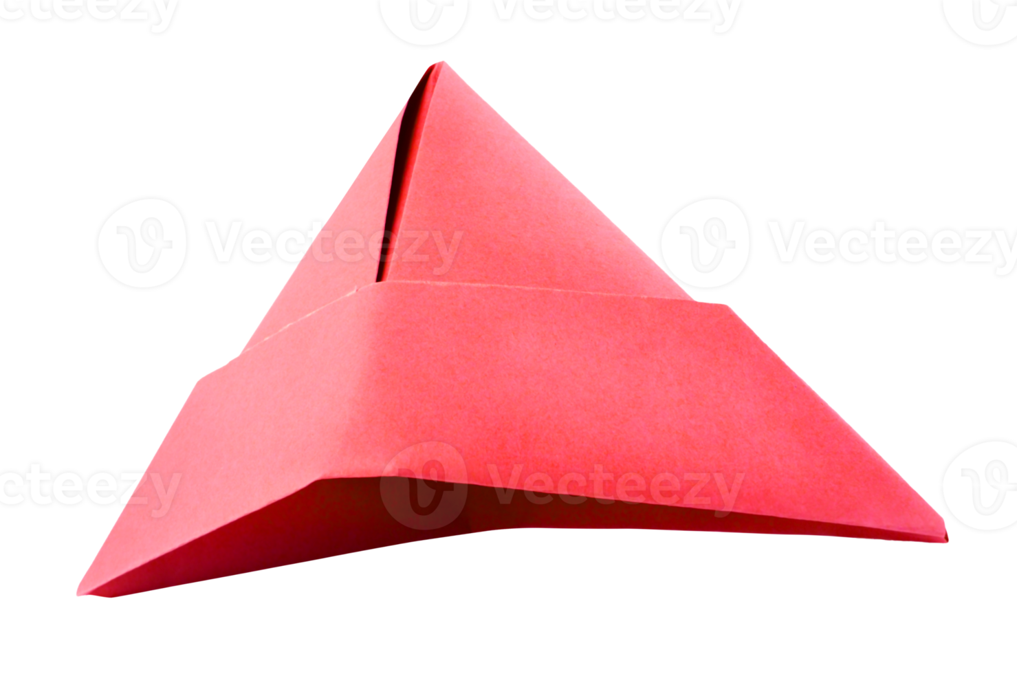 red paper hat png