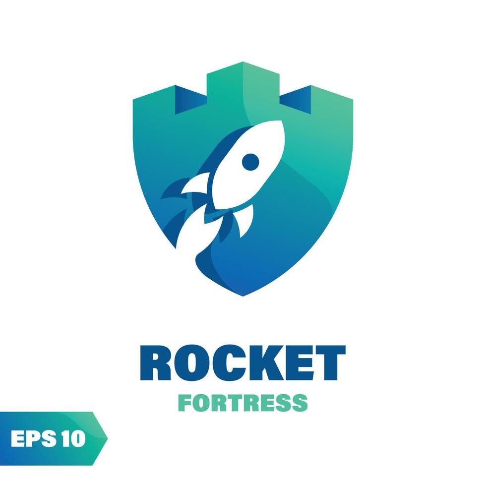 Rocket Fortress Logo vector