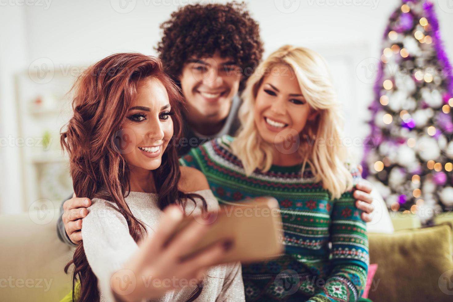 Smiling Friends Selfie photo