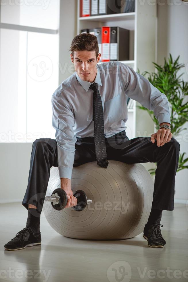 Sporty Businessman view photo
