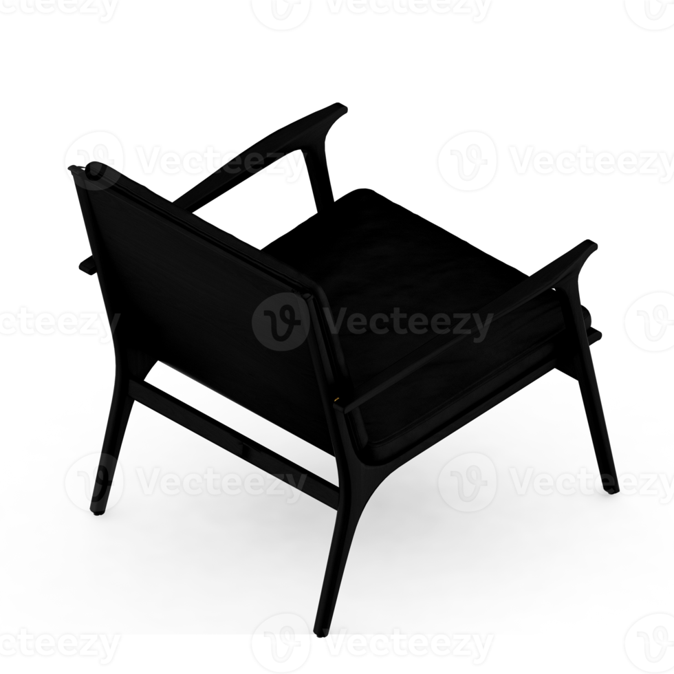 Isometric Armchair Isolated 3D render png