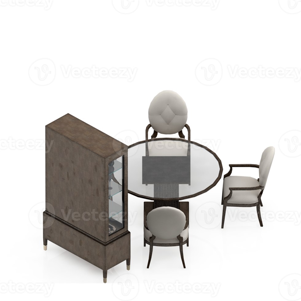 isometrische tafel 3d geven png