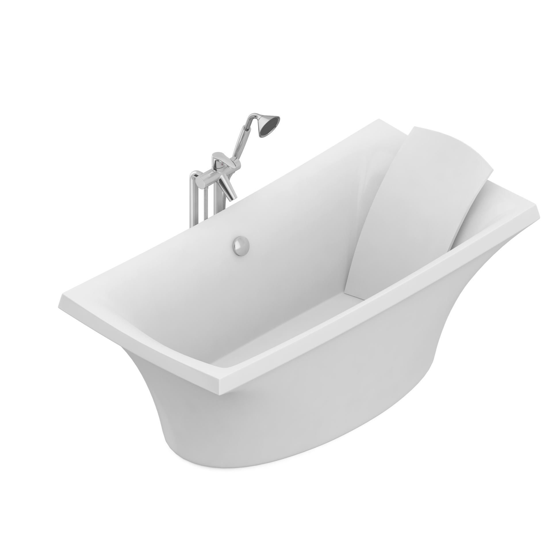 Isometric bathroom items 3D isolated render 14061899 PNG