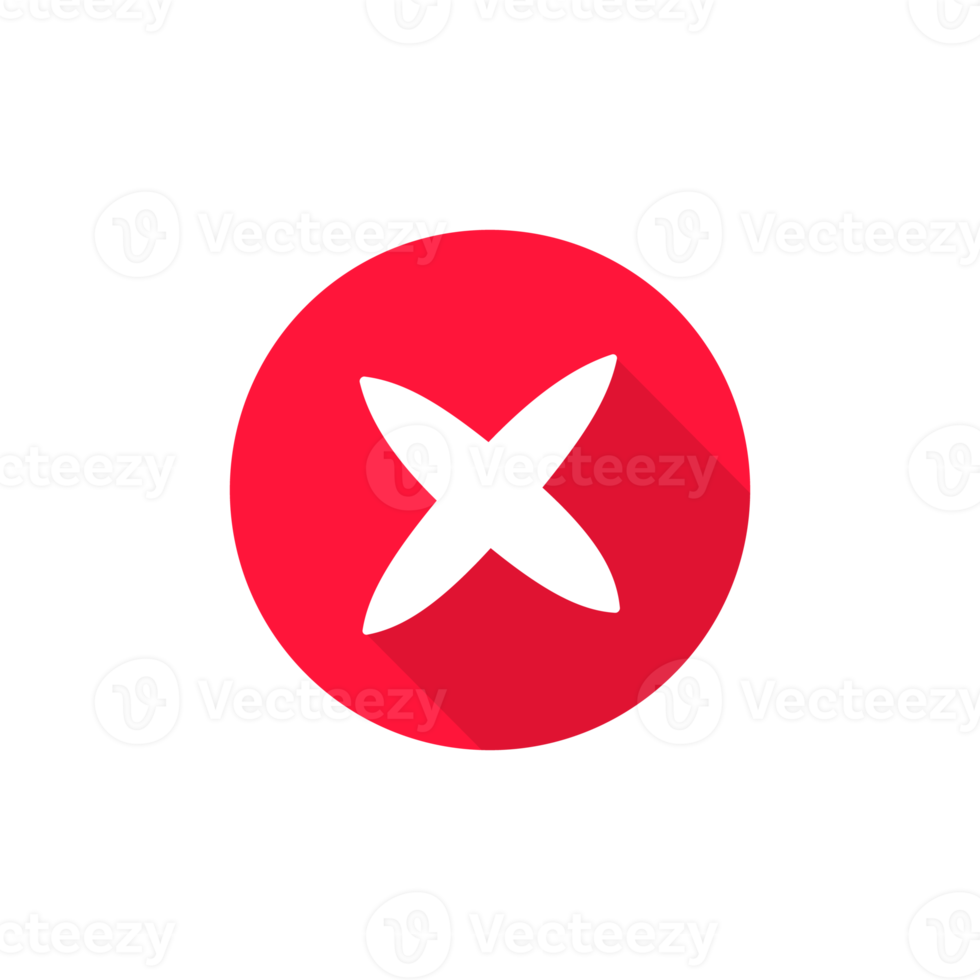 red cross icon for things that should not be done or forbidden png