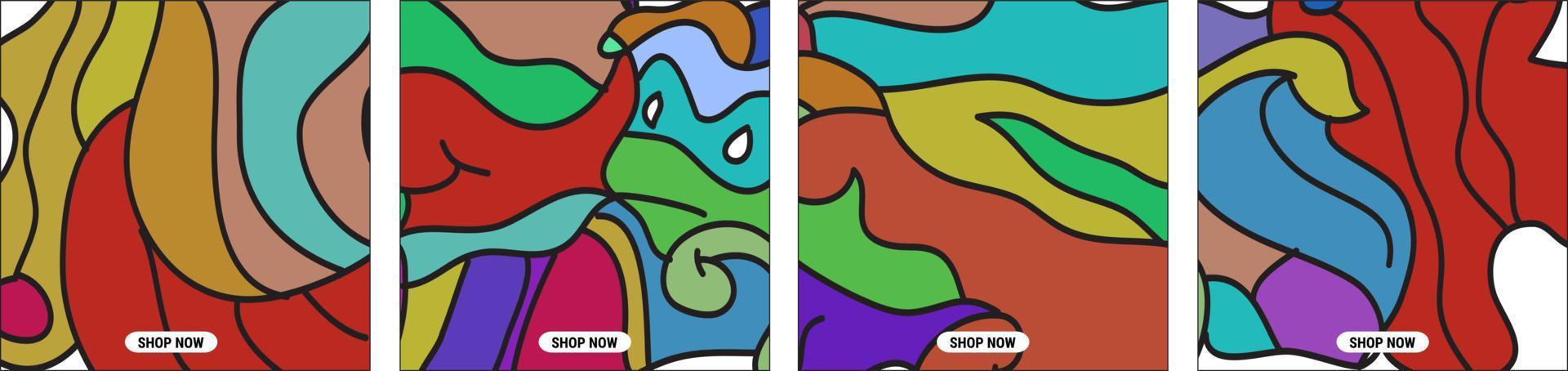 Social Media Post Template for Digital Marketing and Advertising Sale Promo. Eps10 Vector