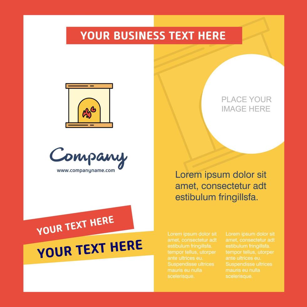 Chimney Company Brochure Template Vector Busienss Template