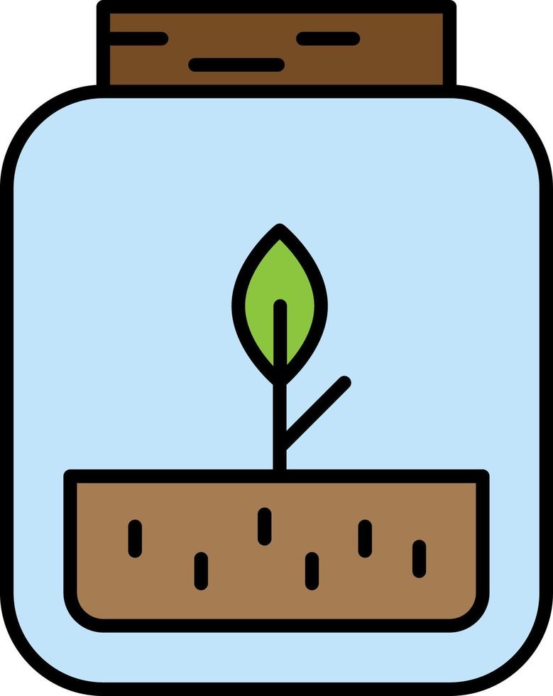 sprout icon color icon vector