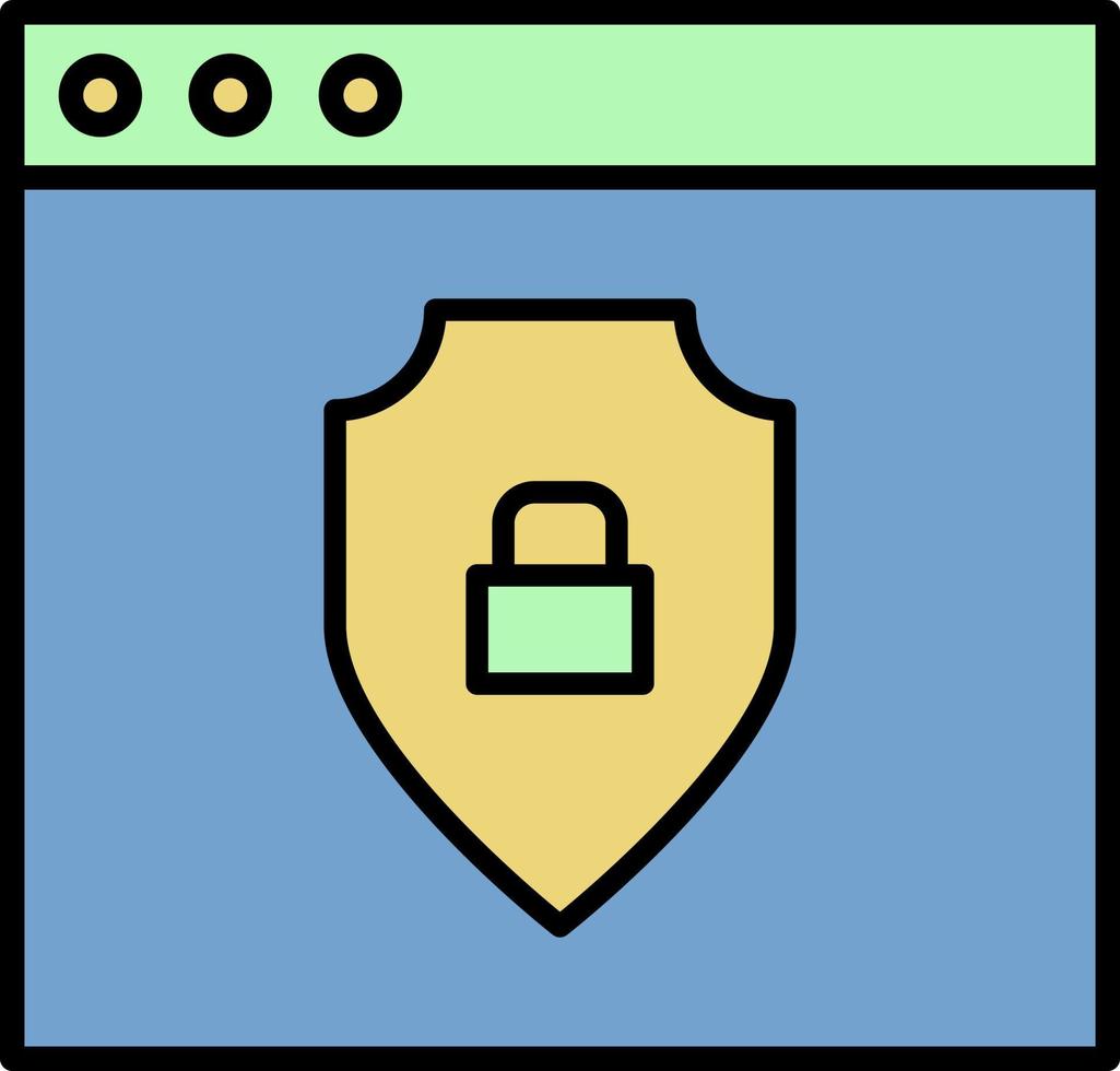 guard, protection color icon vector