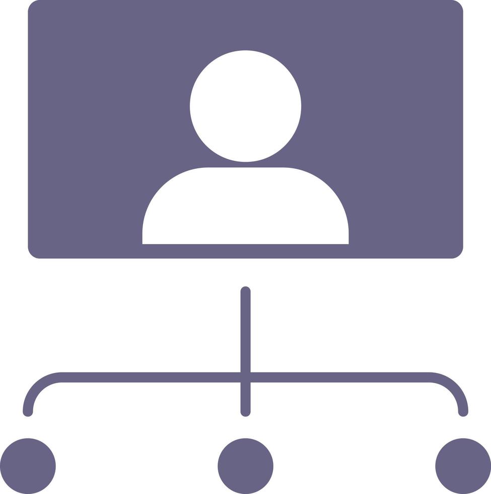 business, hierarchy color icon vector