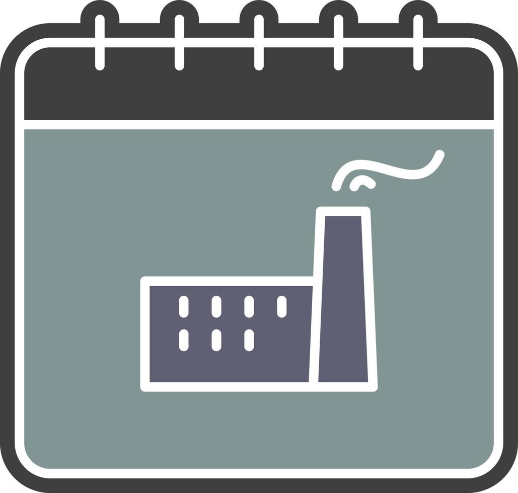 Calendar factory color icon 14063838 Vector Art at Vecteezy