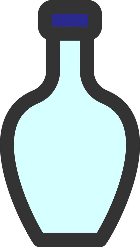 bottle color icon vector