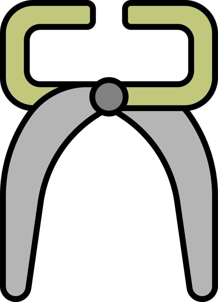 pliers color icon vector