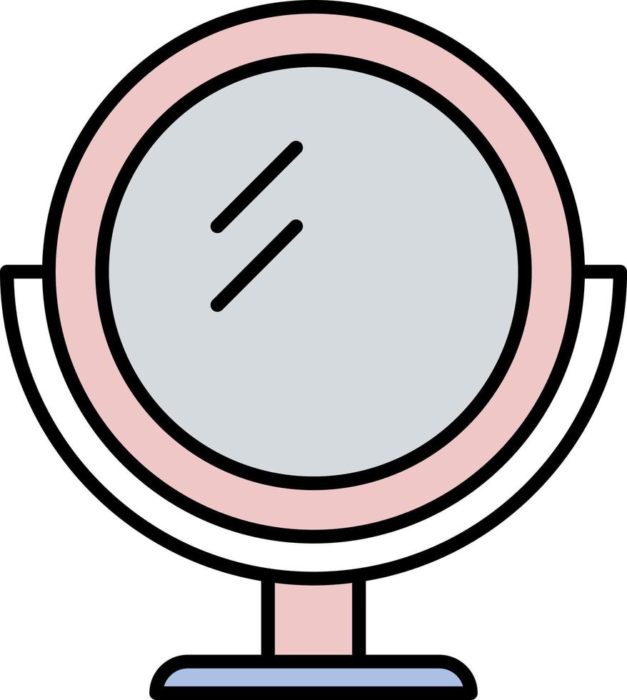 mirror color icon vector