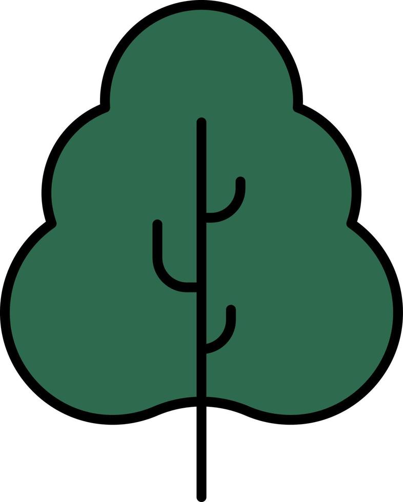 leaf color icon vector