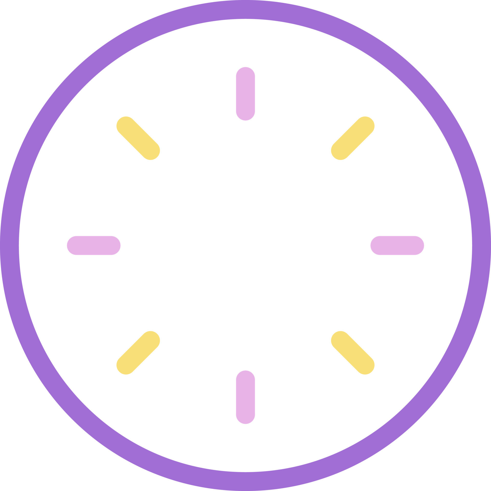 icono de color de reloj sin manecillas 14064153 Vector en Vecteezy