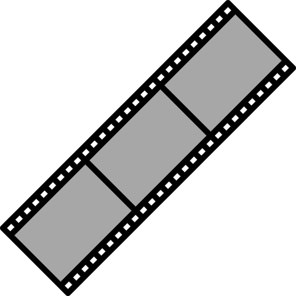 icono de color de cinta de película vector