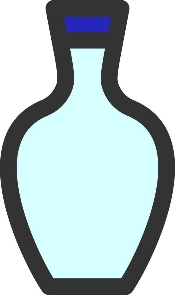 bottle color icon vector