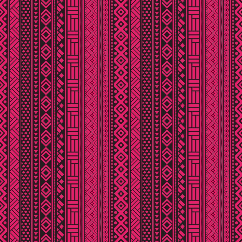 Tribal seamless pattern geometric seamless vector