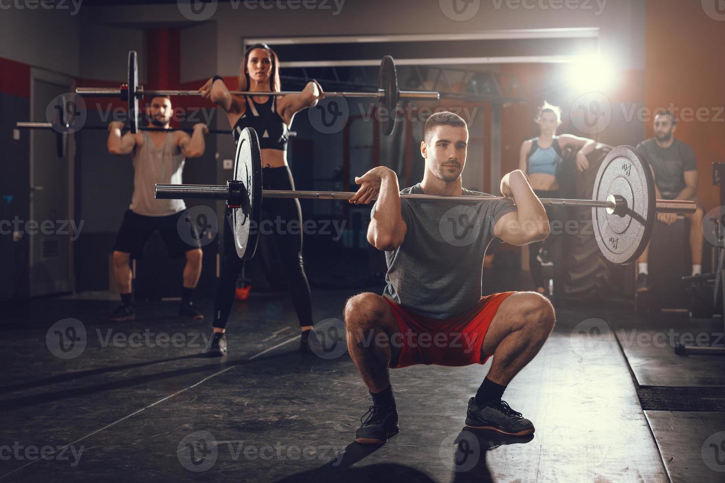 Overhead Squat view photo