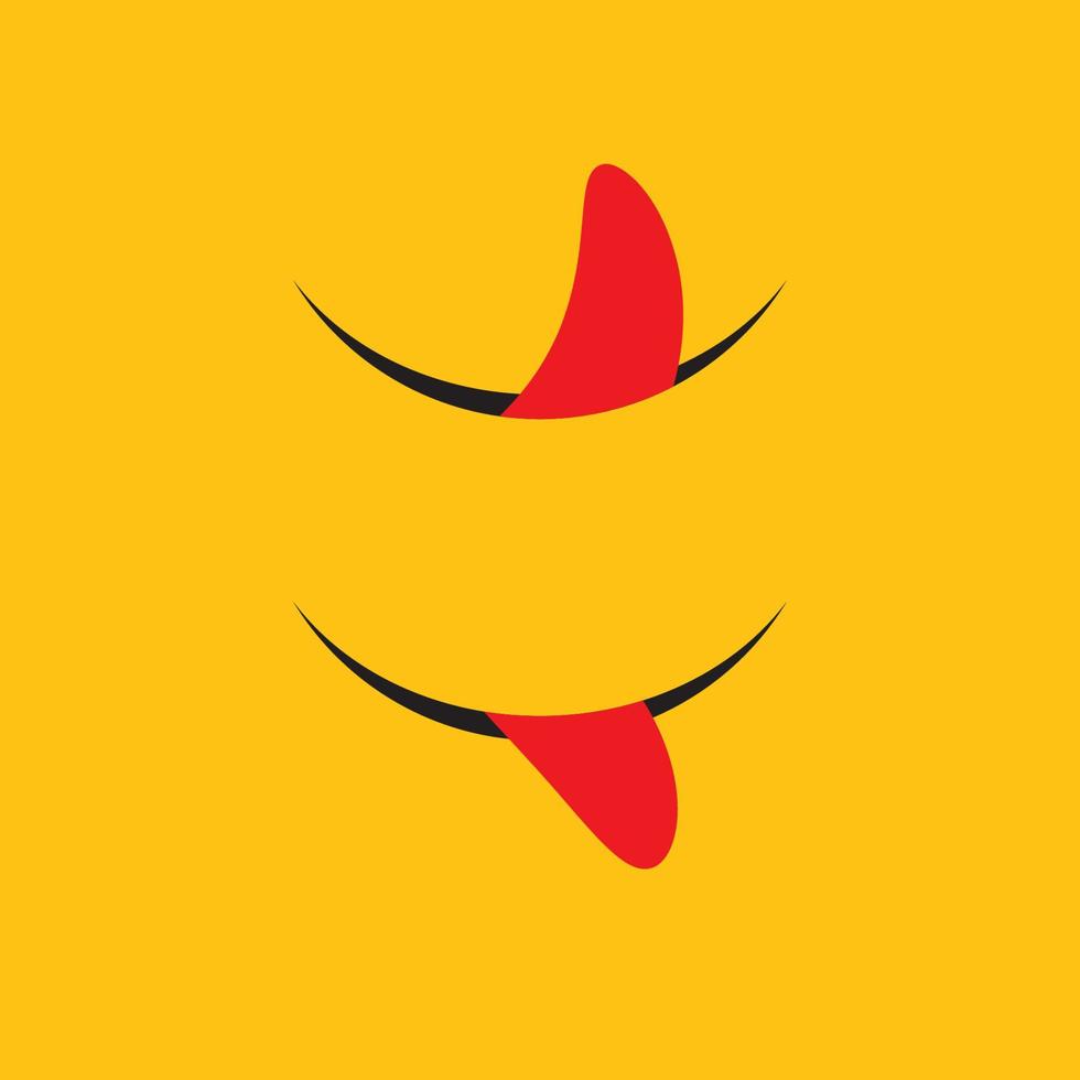 Smile emotion icon vector illustration