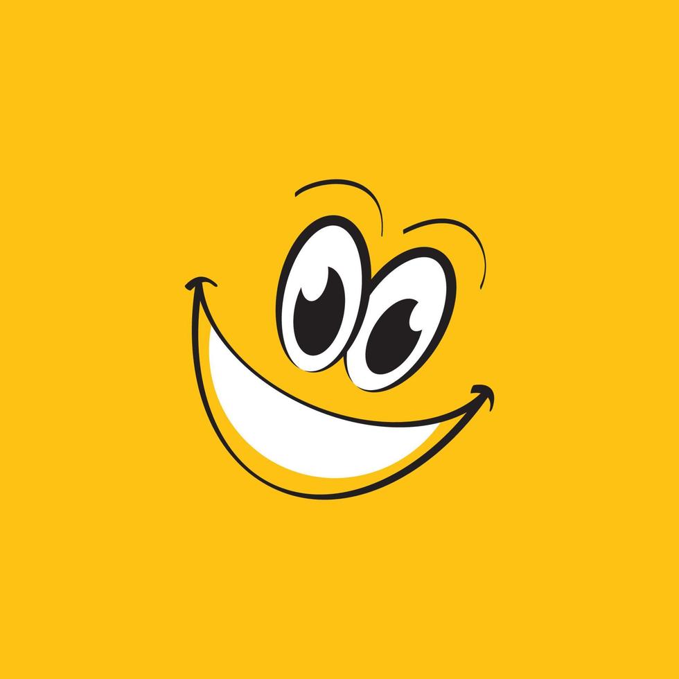 Smile emotion icon vector illustration