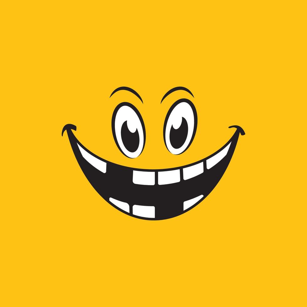 Smile emotion icon vector illustration