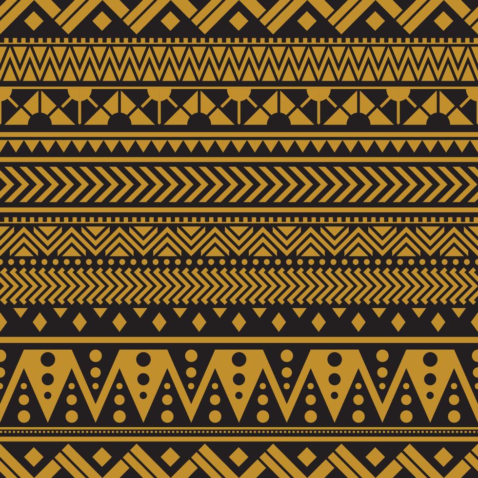 Tribal seamless pattern geometric seamless vector