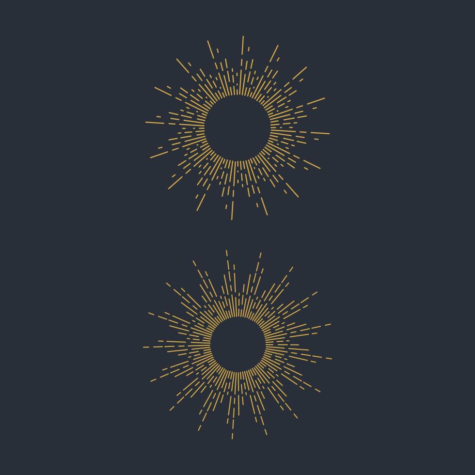 sunburst icon vector illustration design