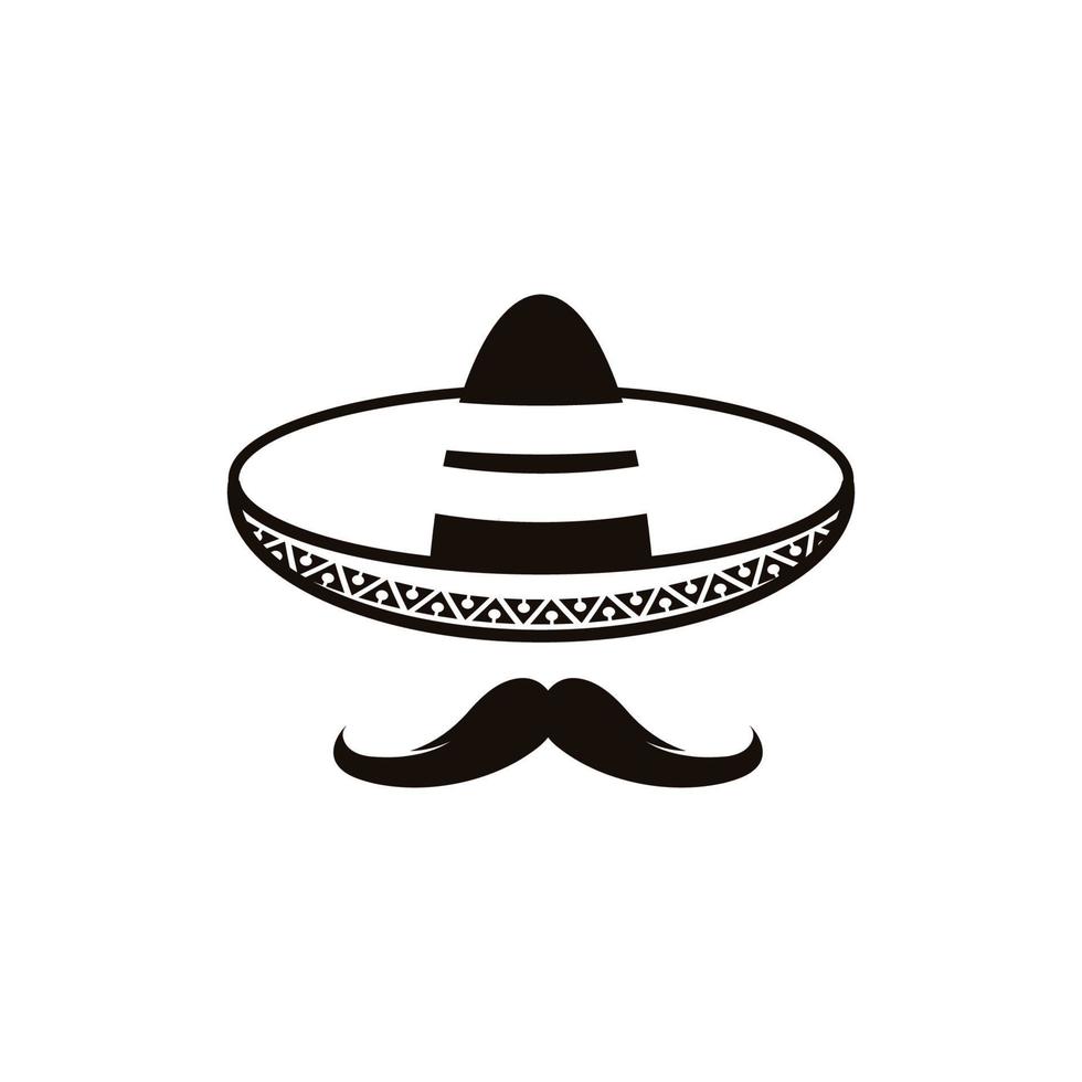 Mexico hat icon vector illustration