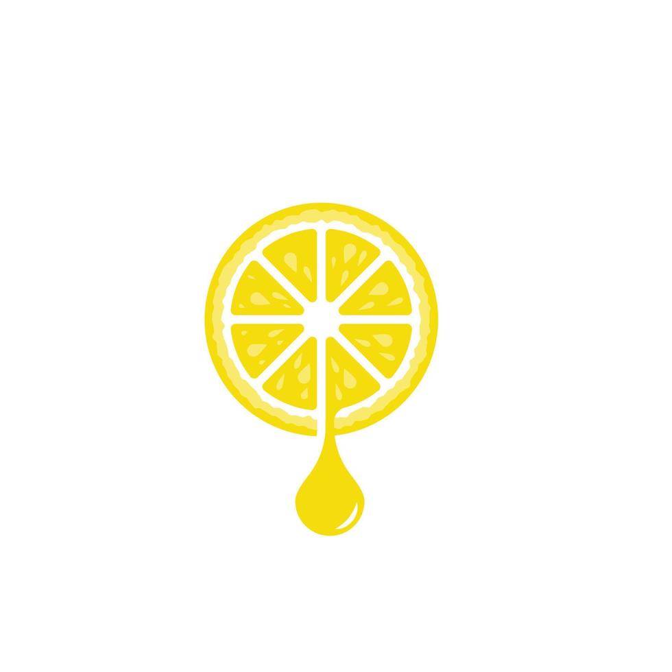 Fresh Lemon icon vector illustration