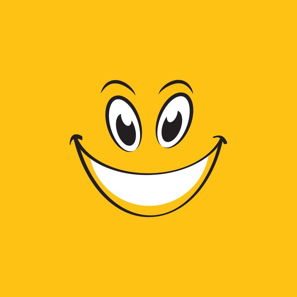 Smile emotion icon vector illustration