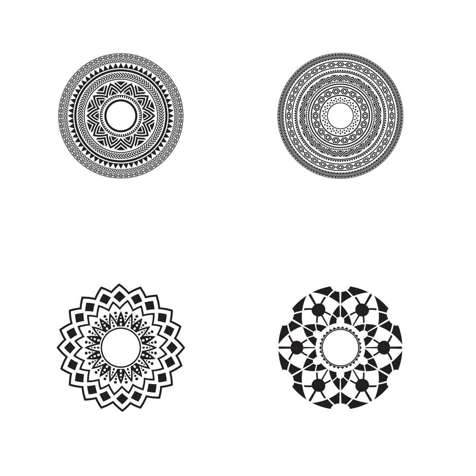 Circular pattern in form of mandala illustration vector