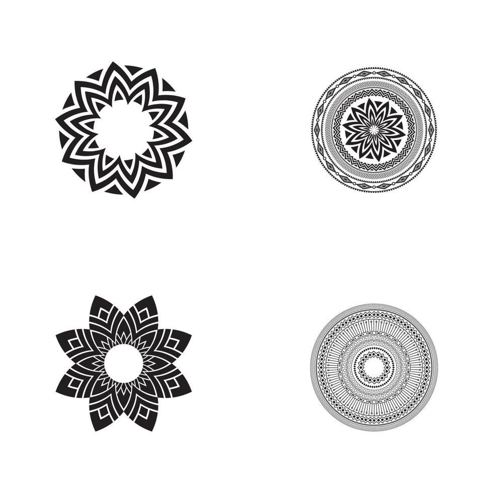 Circular pattern in form of mandala illustration vector