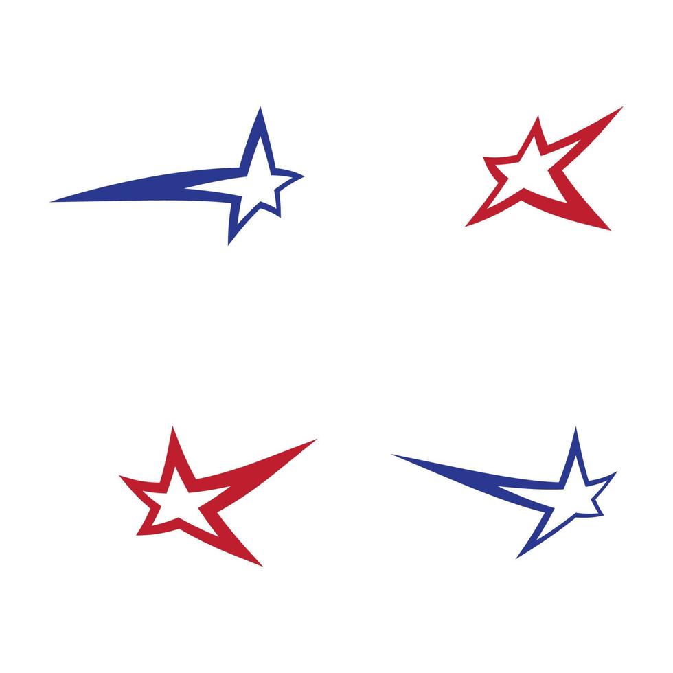 Star icon Template vector