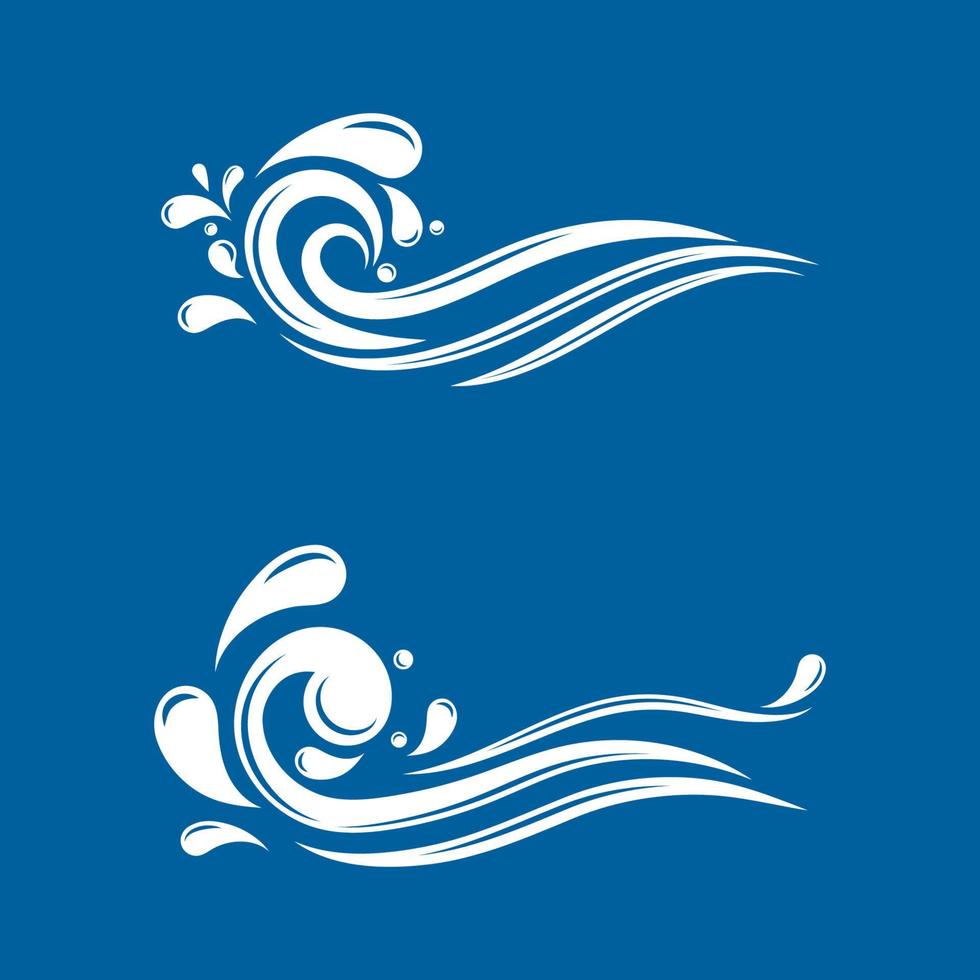 water splash icon vector illustration