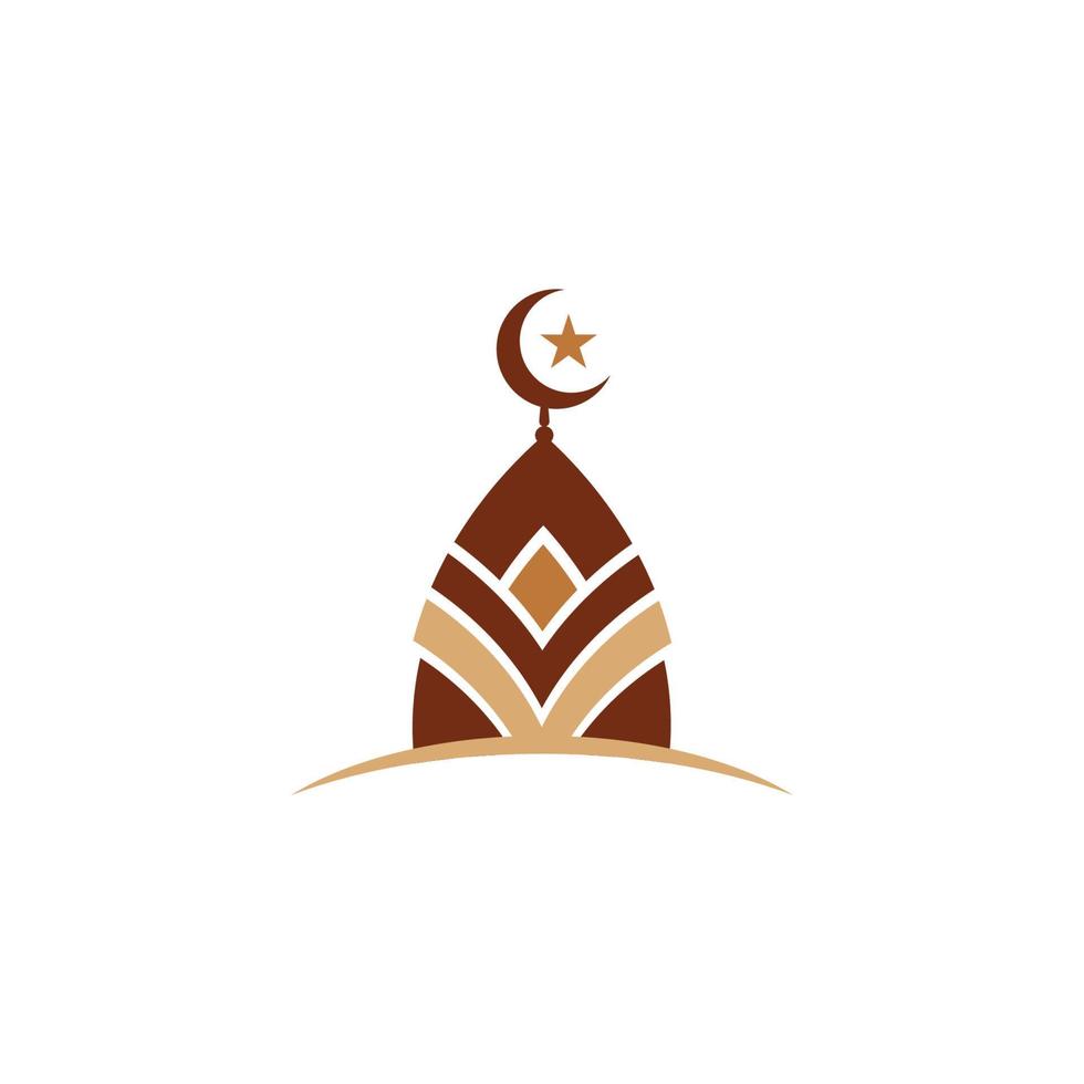 Mosque icon vector Illustration design