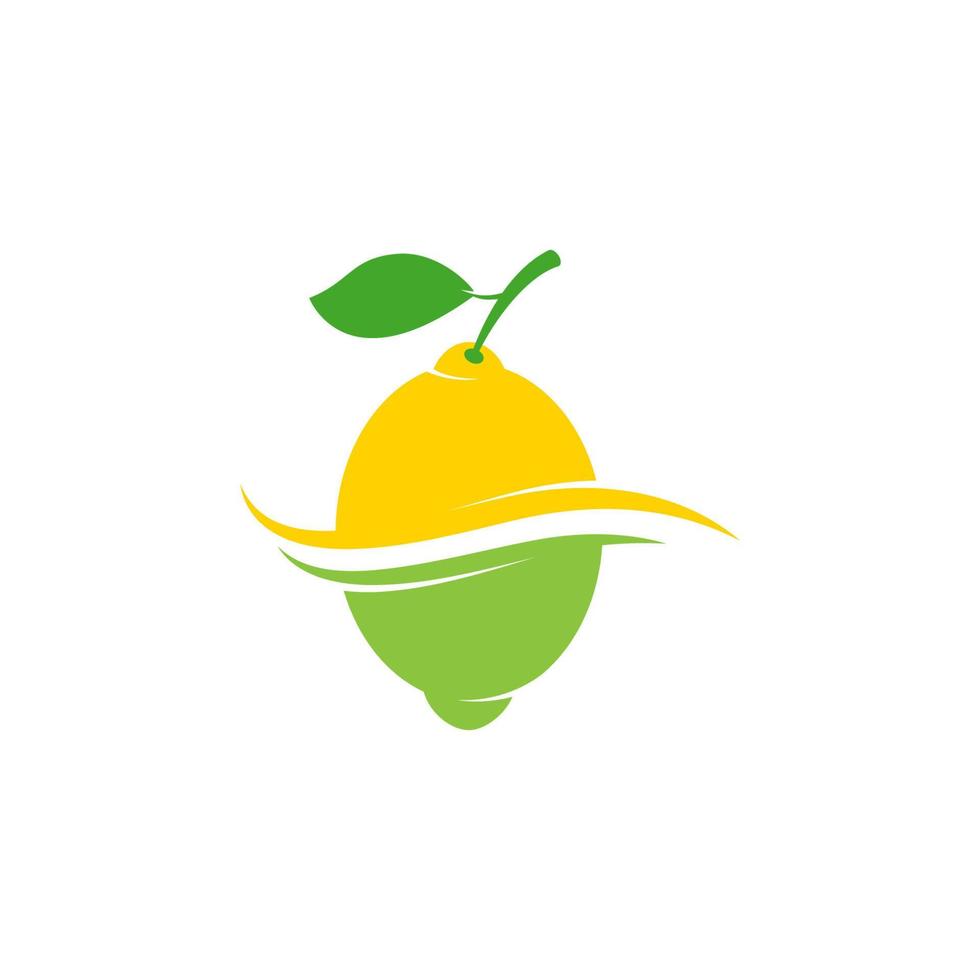 Fresh Lemon icon vector illustration