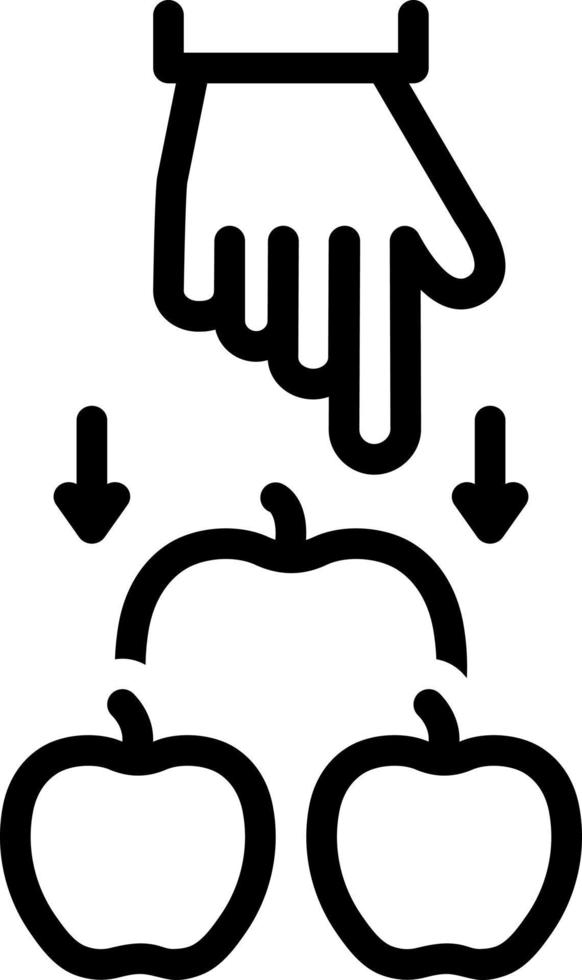 line icon for those vector