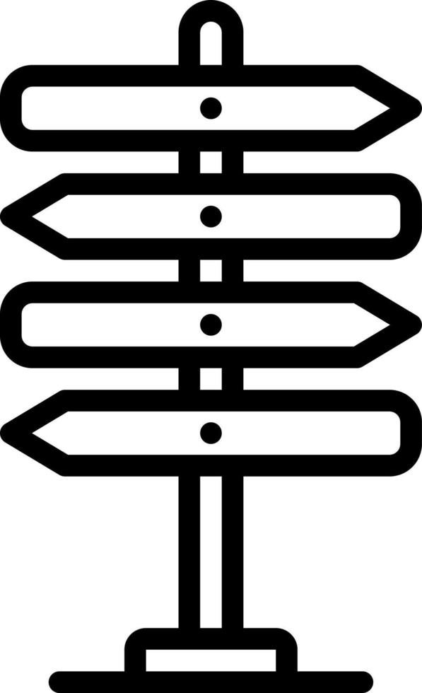 line icon for guideline vector