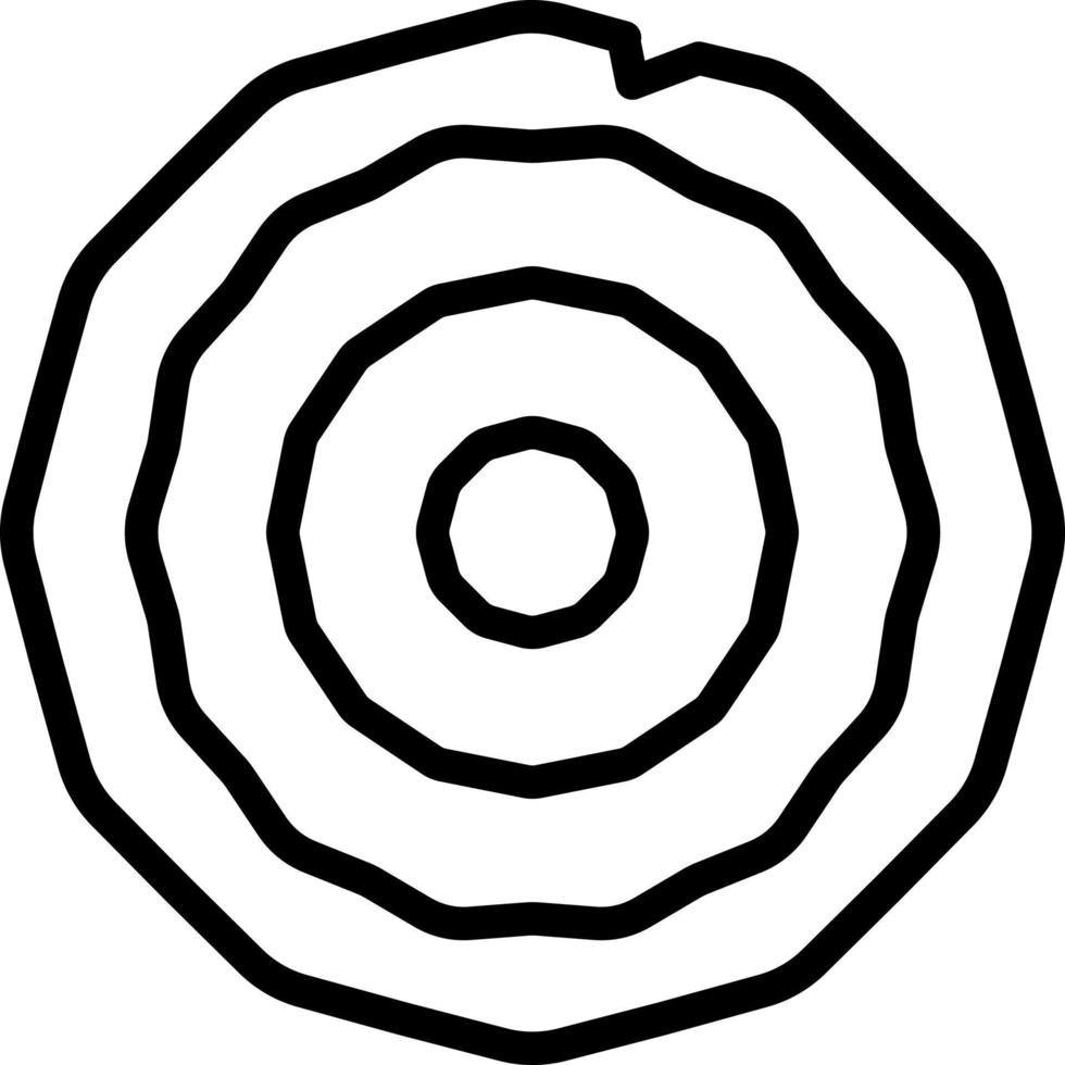 line icon for wood vector