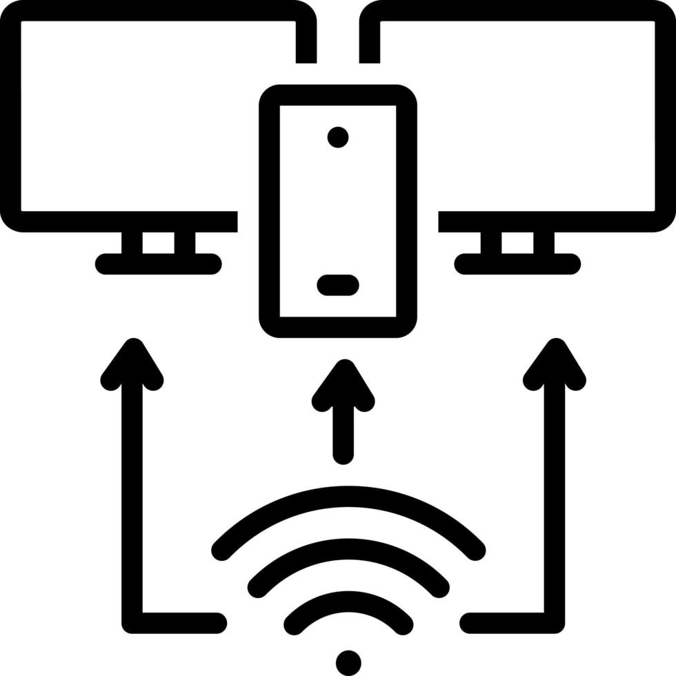 icono de línea para provisión vector