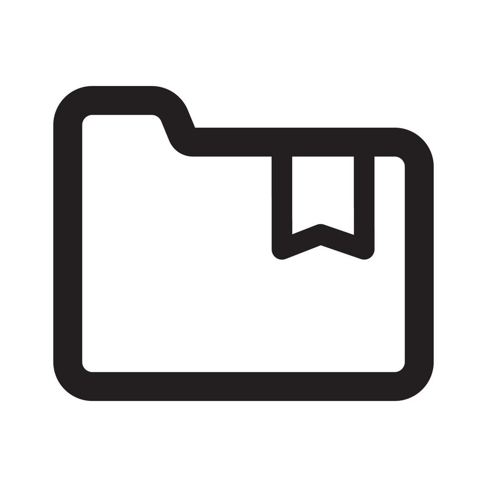 Bookmark Folder Icon 14065756 Vector Art at Vecteezy