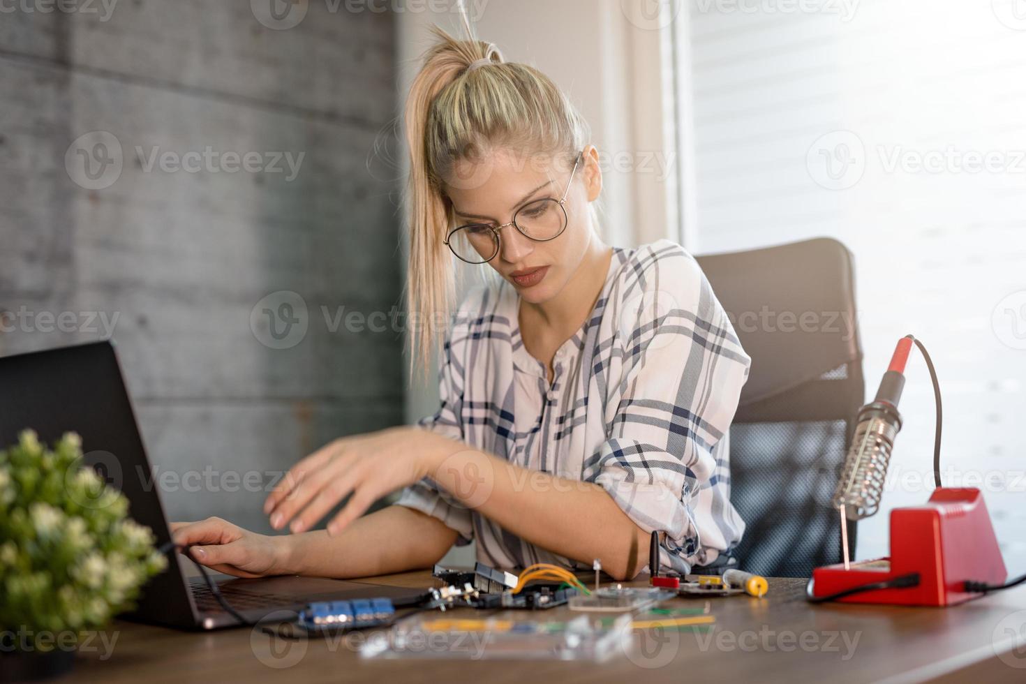 She Has A Passion For Science photo