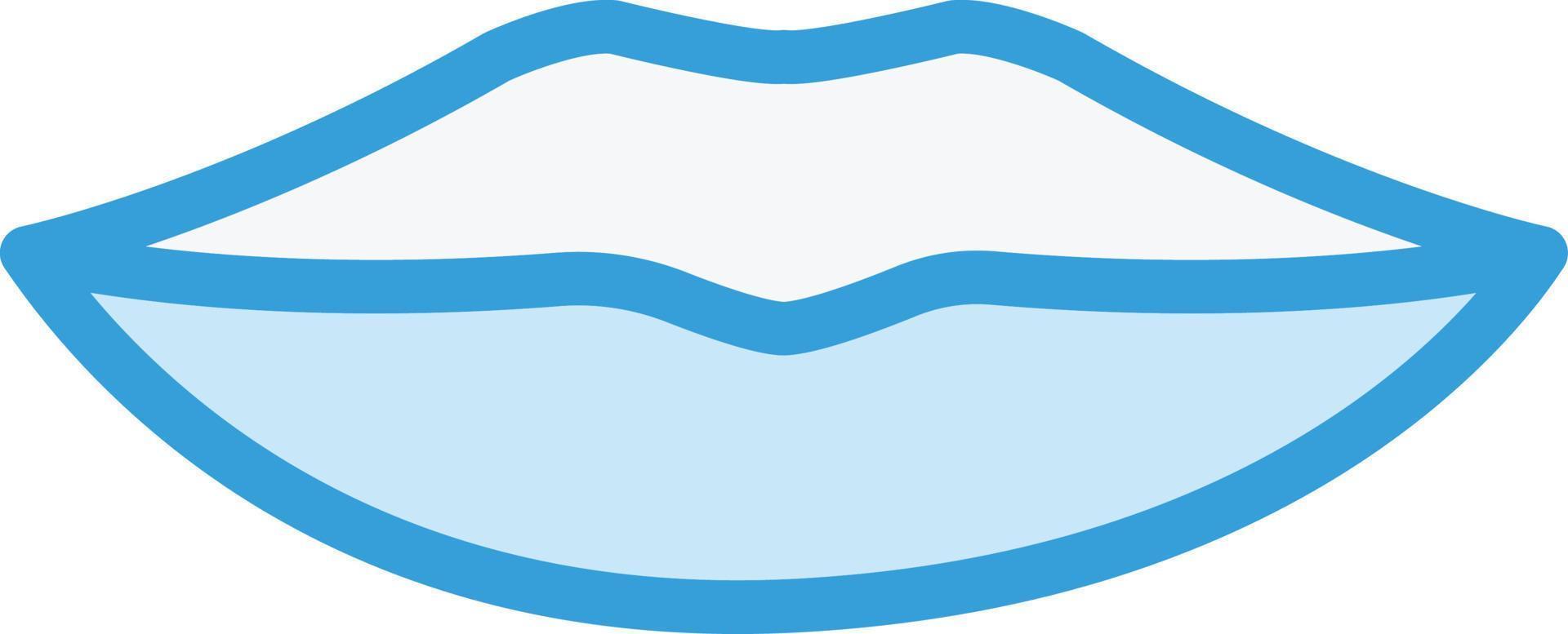 ilustración de diseño de icono de vector de labios