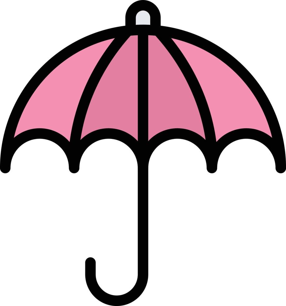 Umbrella Vector Icon Design Illustration